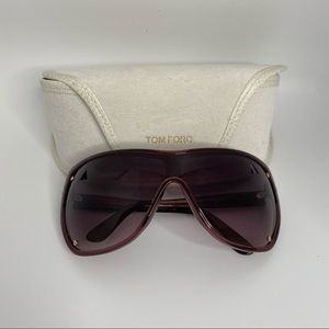Tom ford sunglasses plum in color